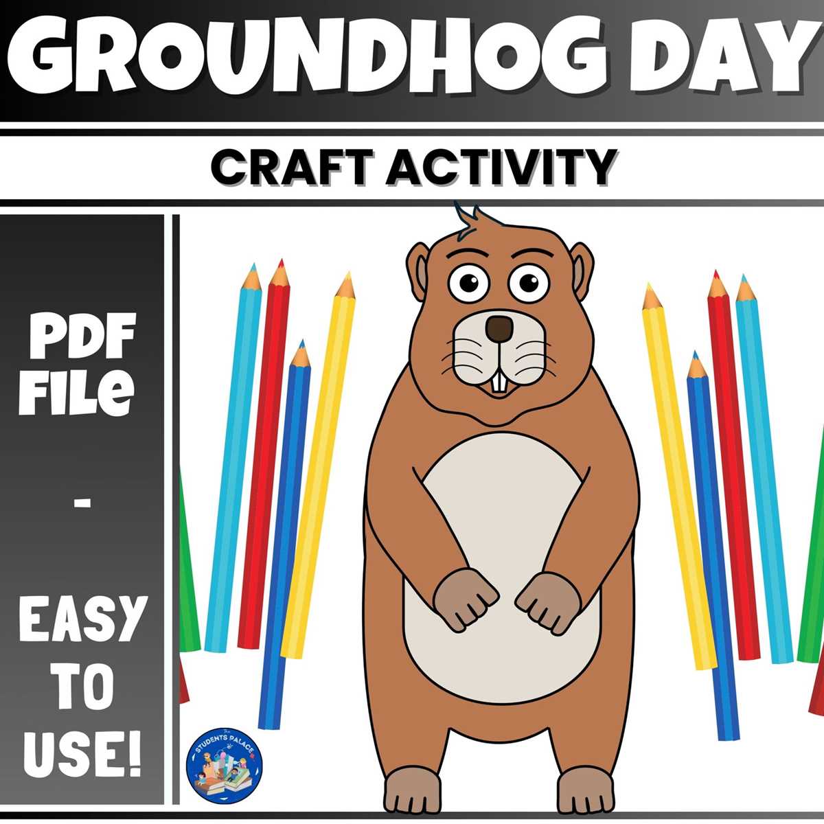 groundhog printable free