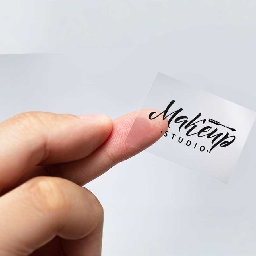 transparent printable stickers