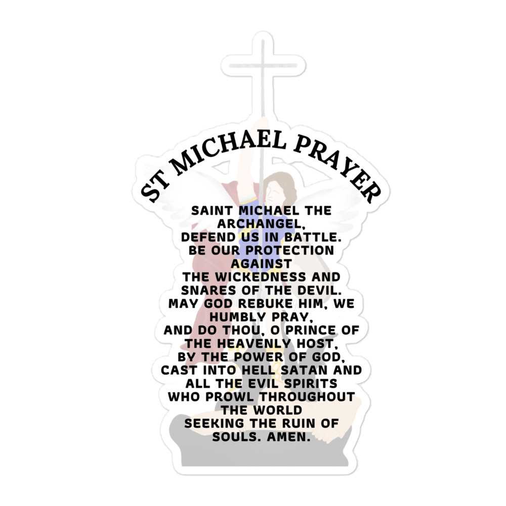 st michael the archangel prayer printable