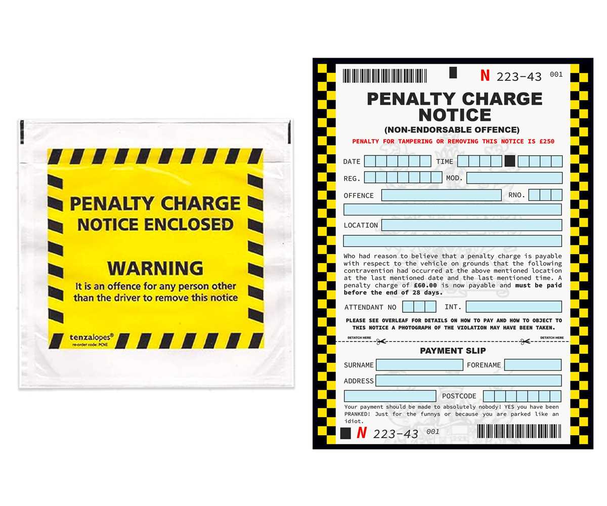 printable parking ticket