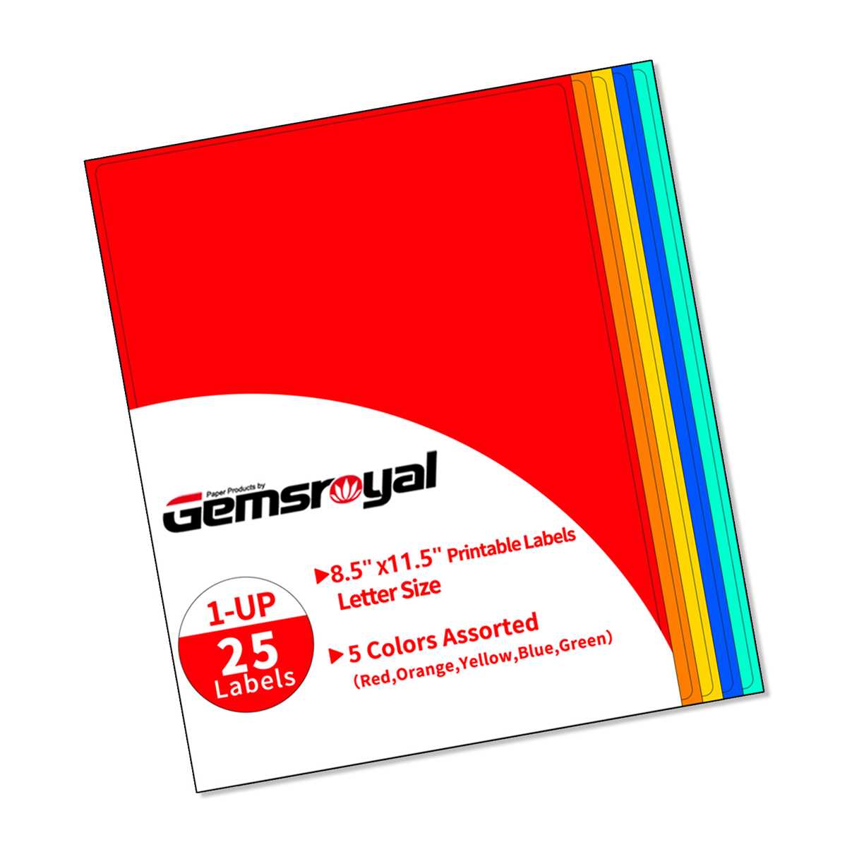 colored printable labels