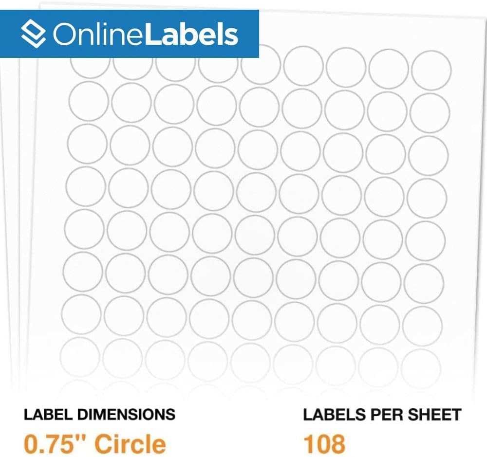 circle printable labels