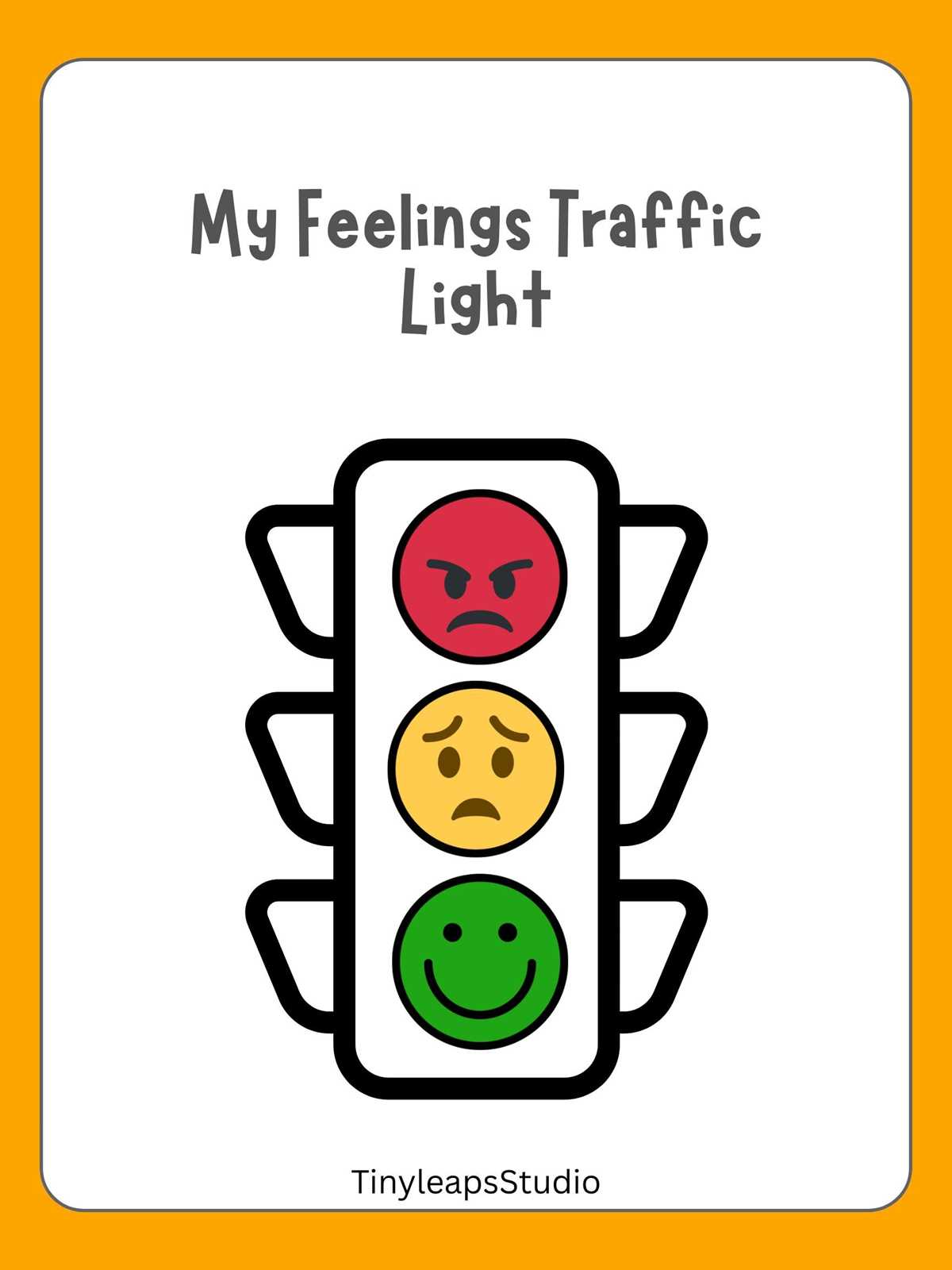 stoplight behavior chart printable