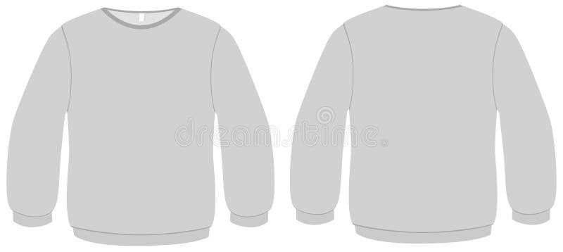 printable blank sweater template
