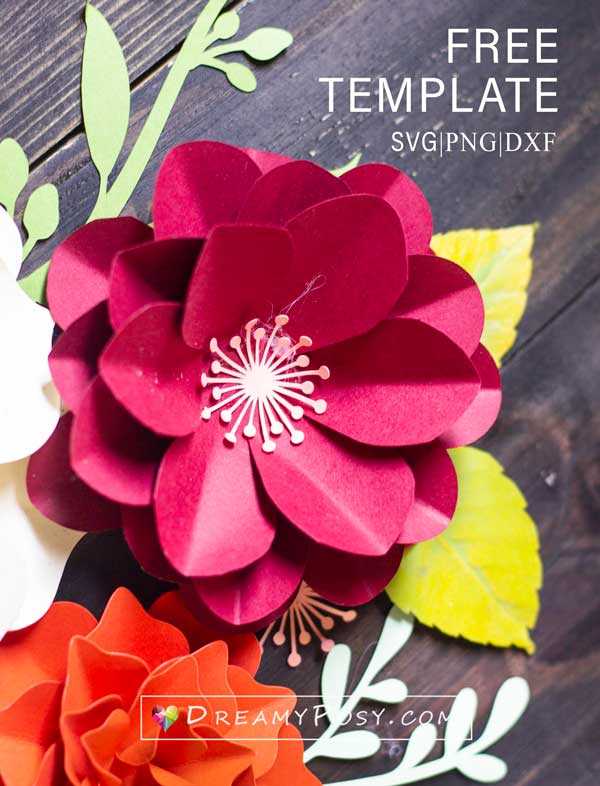 cut out printable free paper flower petal templates cut out printable free paper flower petal templates