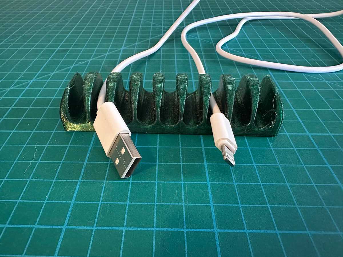 3d printable cable organizer