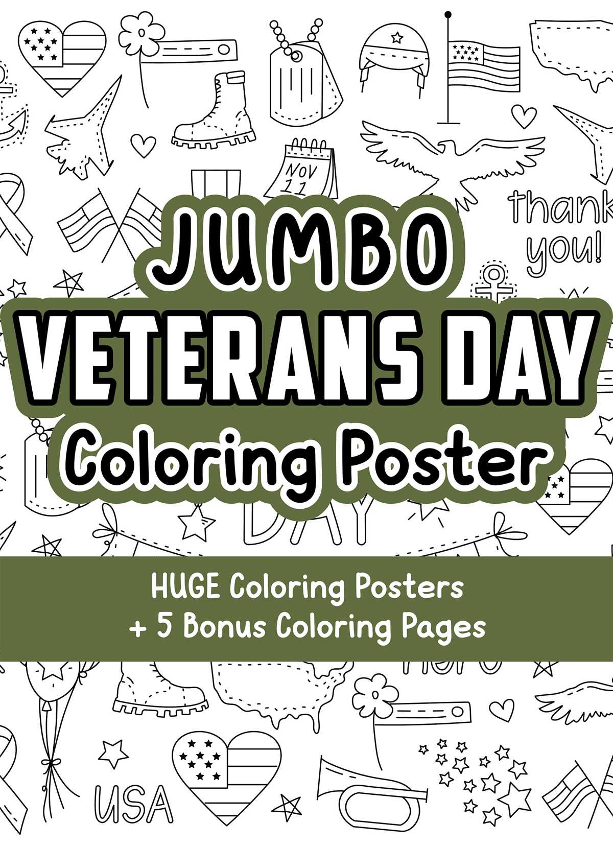 coloring pages for veterans day printables