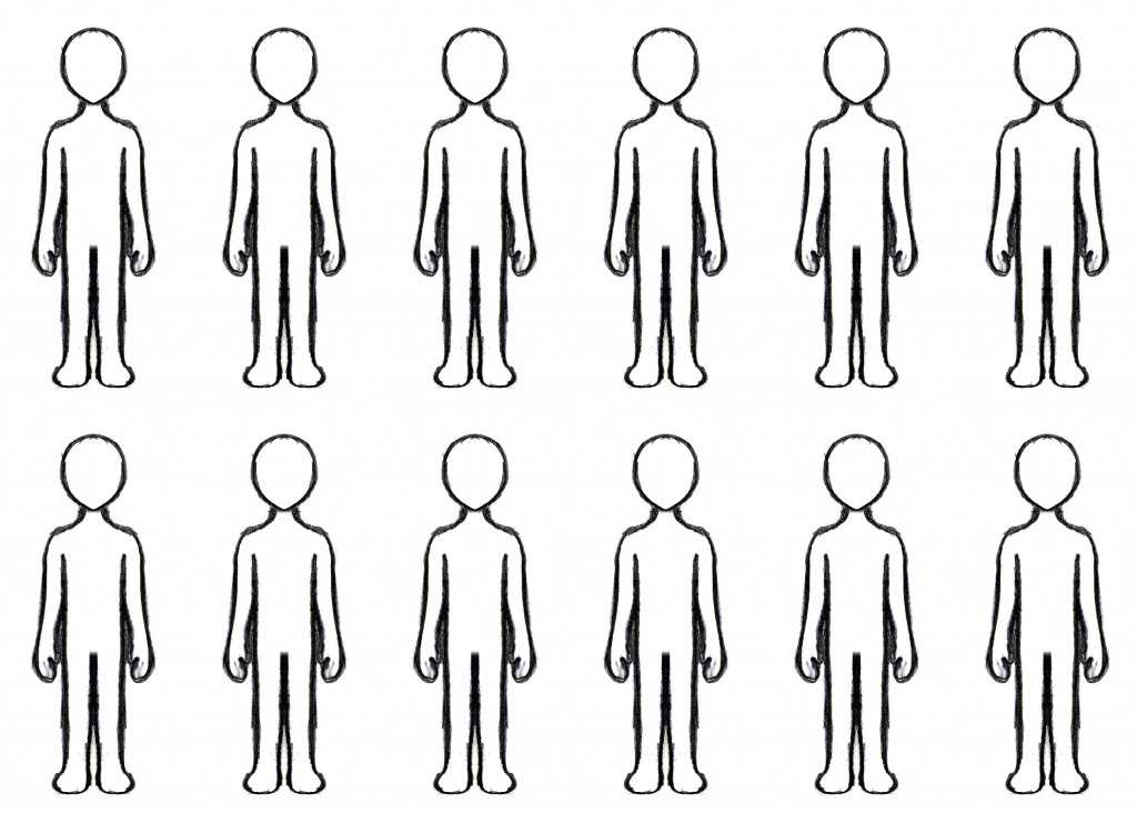 printable people template