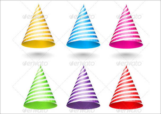 free printable party hat template