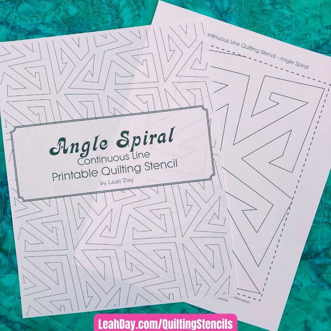 quilting stencils printable