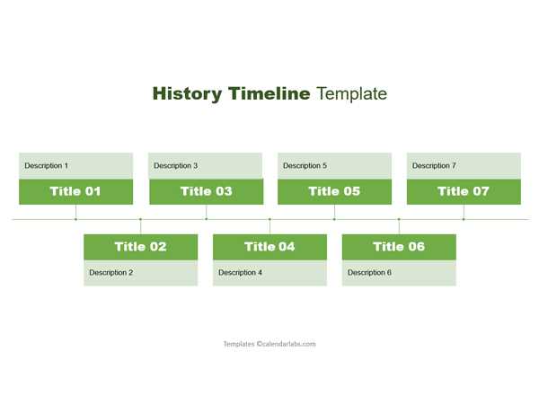 timeline outline printable