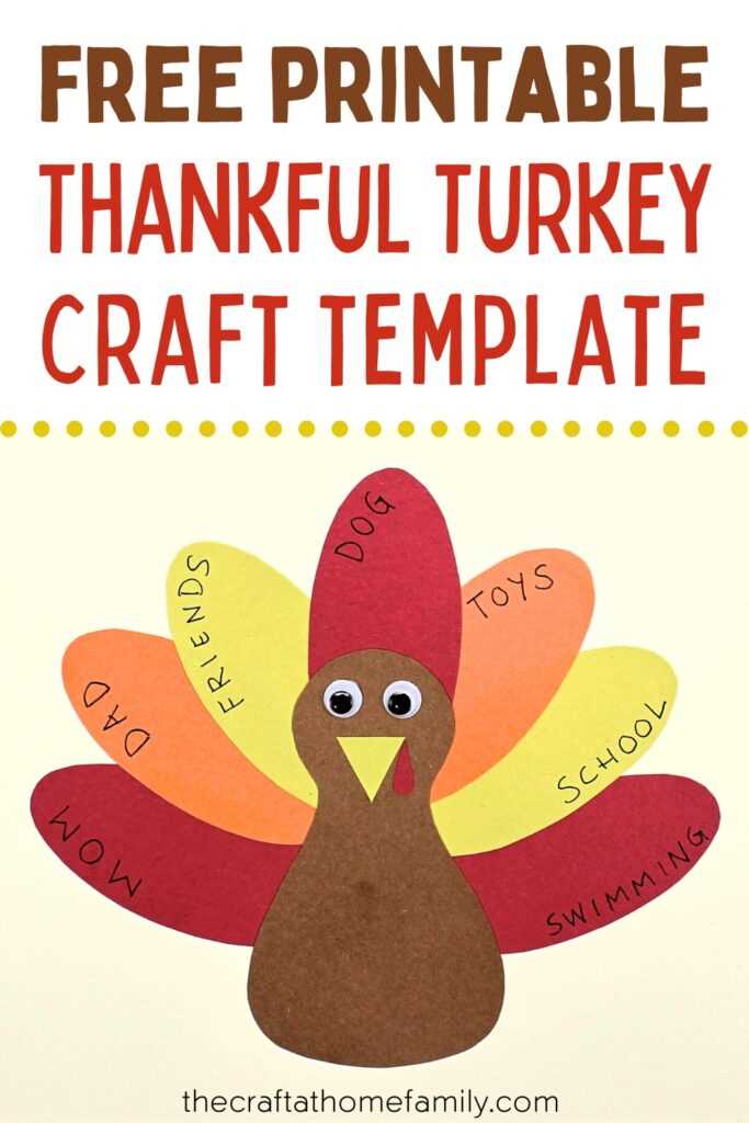cut out printable thanksgiving crafts