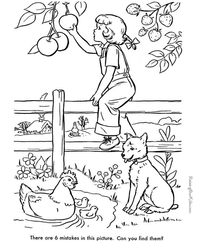 free printable find the hidden pictures