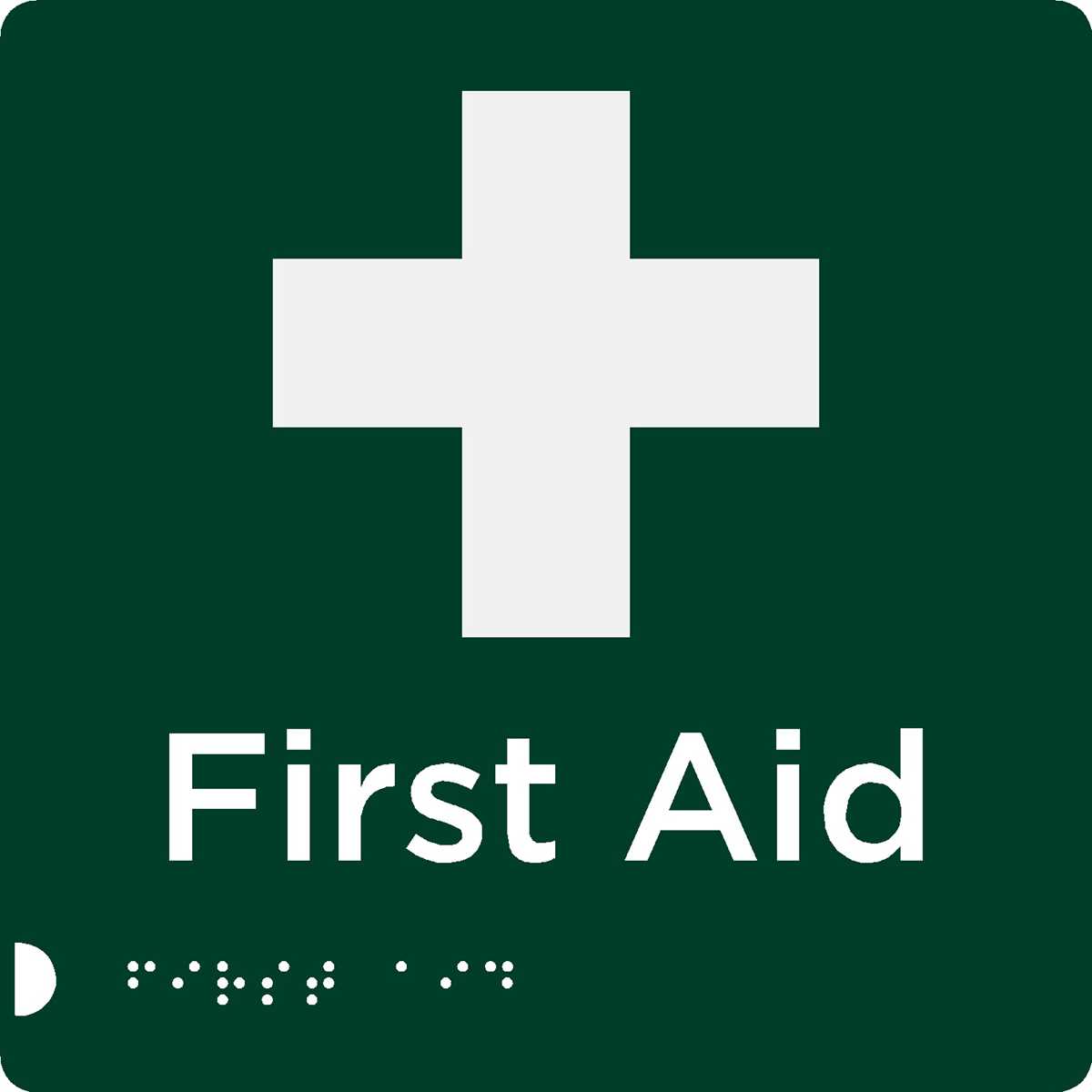 first aid signage printable