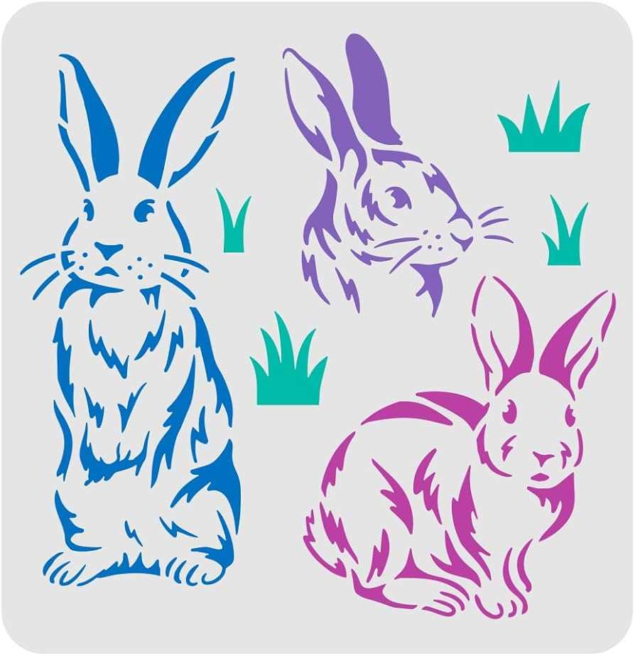 printable rabbit stencil