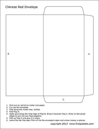 free printable envelope template