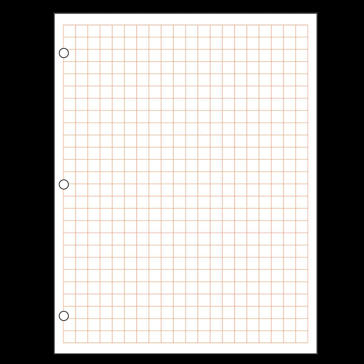 large square graph paper printable
