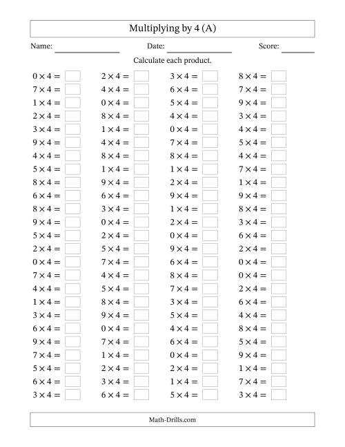 math tests for 4th graders printable