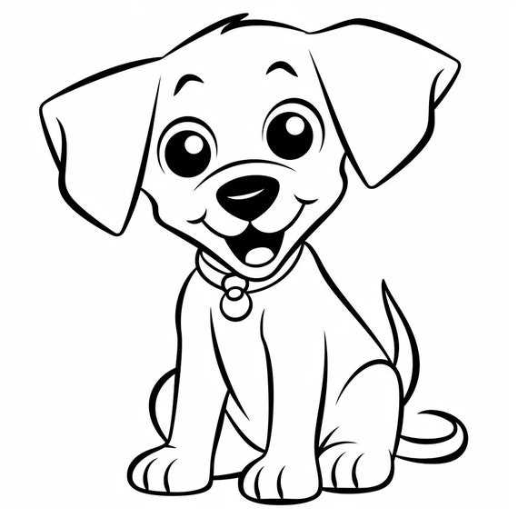 dog coloring pictures printable