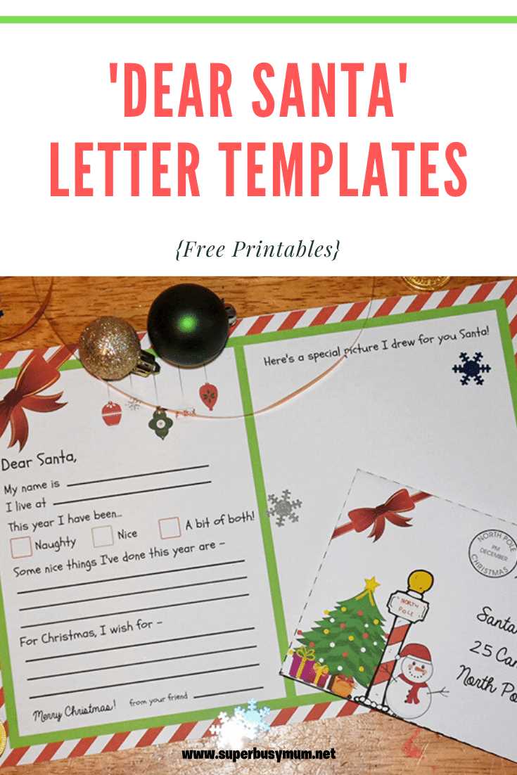 free printable santa envelopes from the north pole