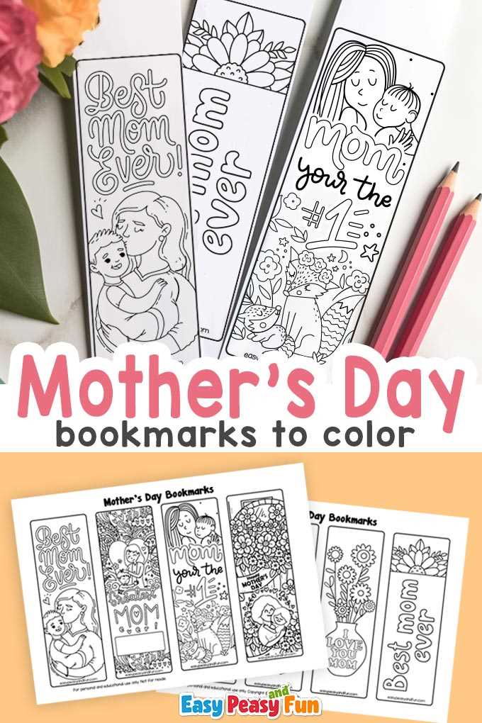 colouring bookmarks printable