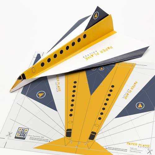 free printable paper plane templates