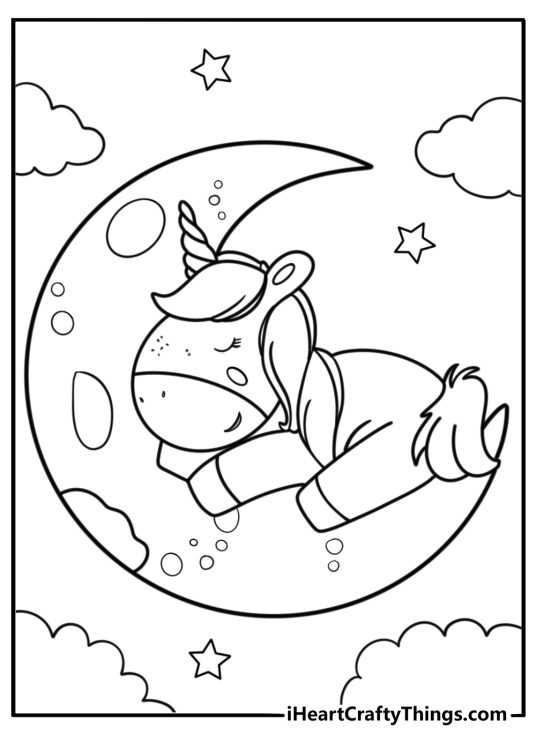 printable unicorn color printable unicorn color