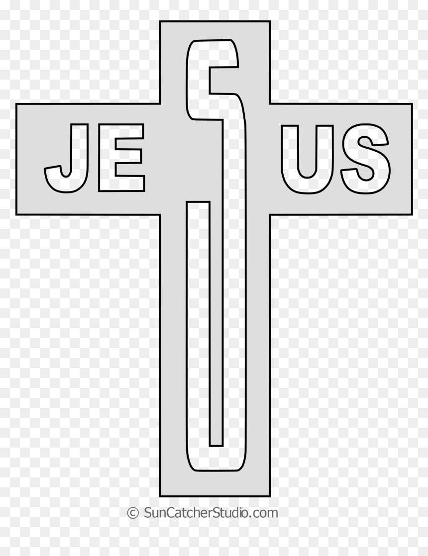 free printable cross images