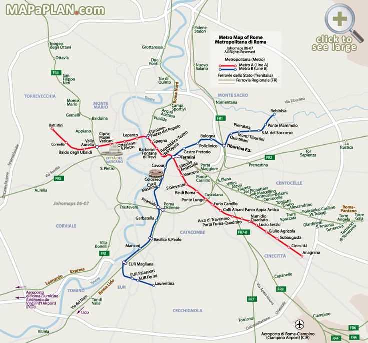rome map printable tourist