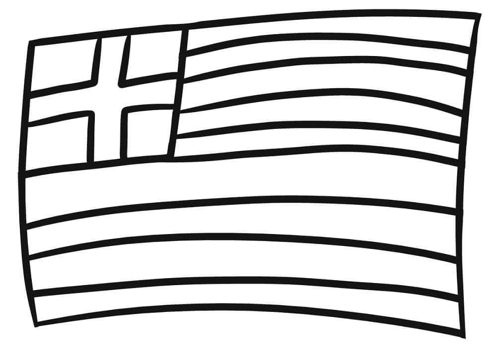 greek flag printable