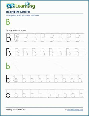 letter b free printable