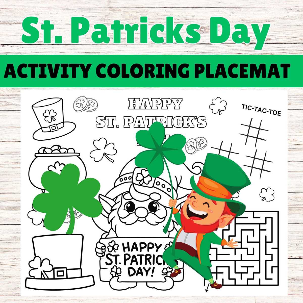 saint patricks day coloring pages printable