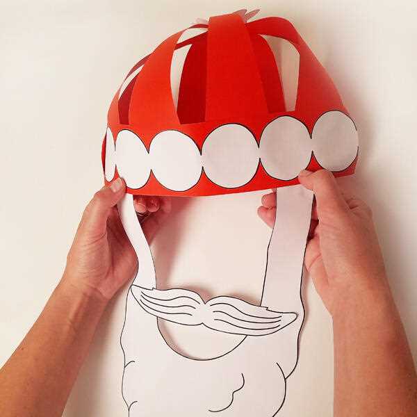 santa hat printable