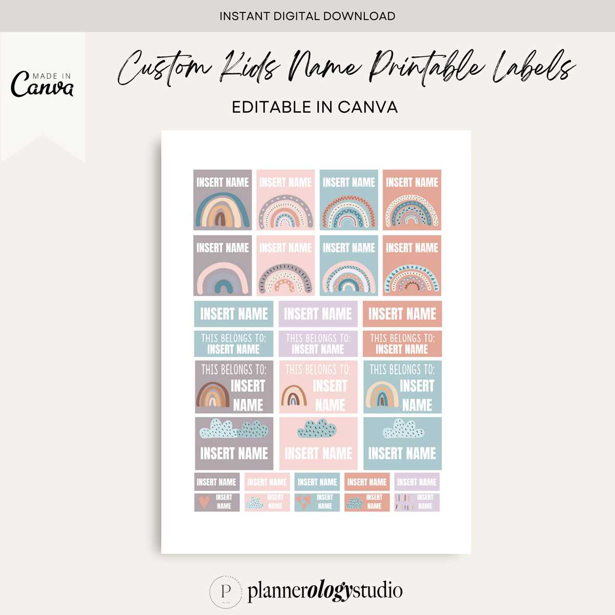 custom name printables