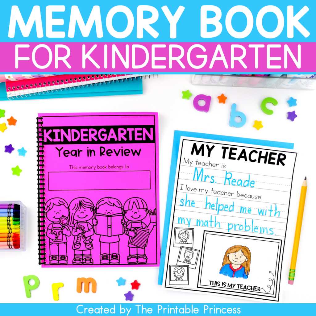 memory book printable