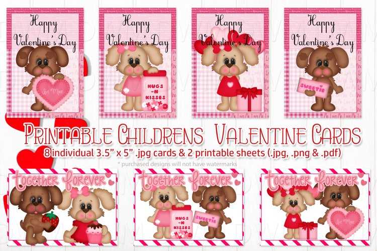 printable valentine cards for kids