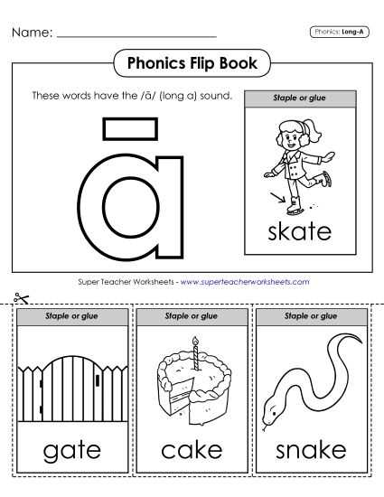 kindergarten worksheets free printables phonics