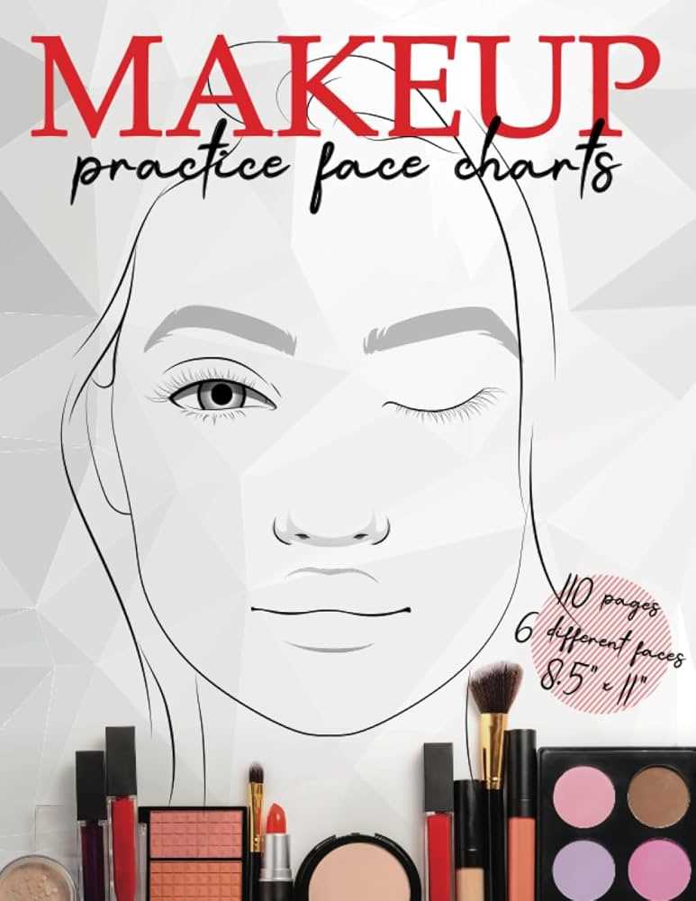 printable makeup face charts