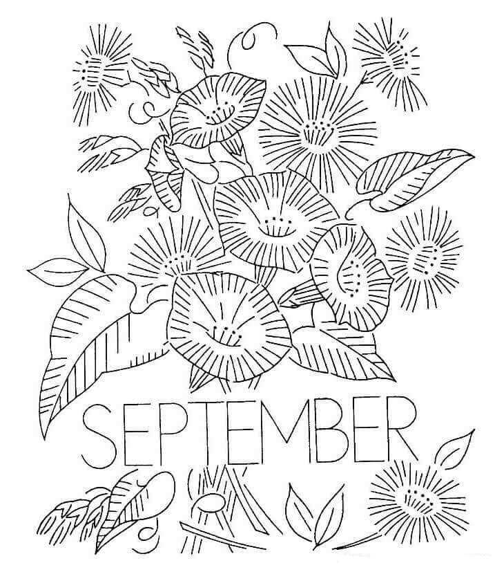 september coloring pages printable