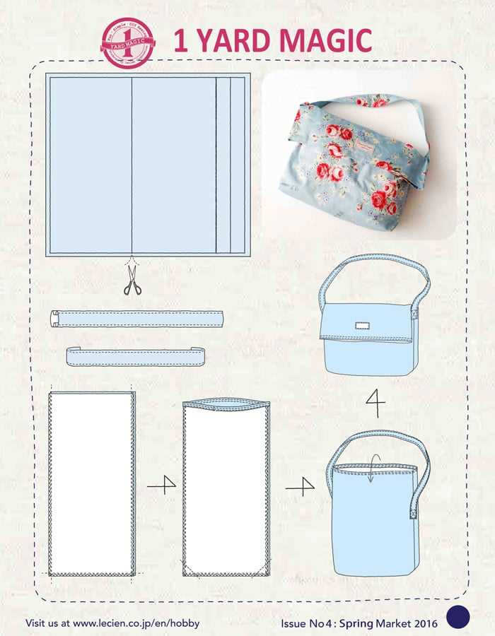 sewing pattern printable bag patterns