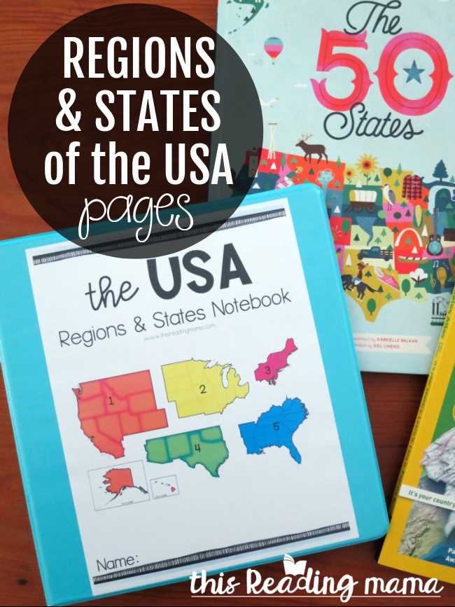 us regions map printable