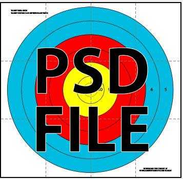 archery target printable