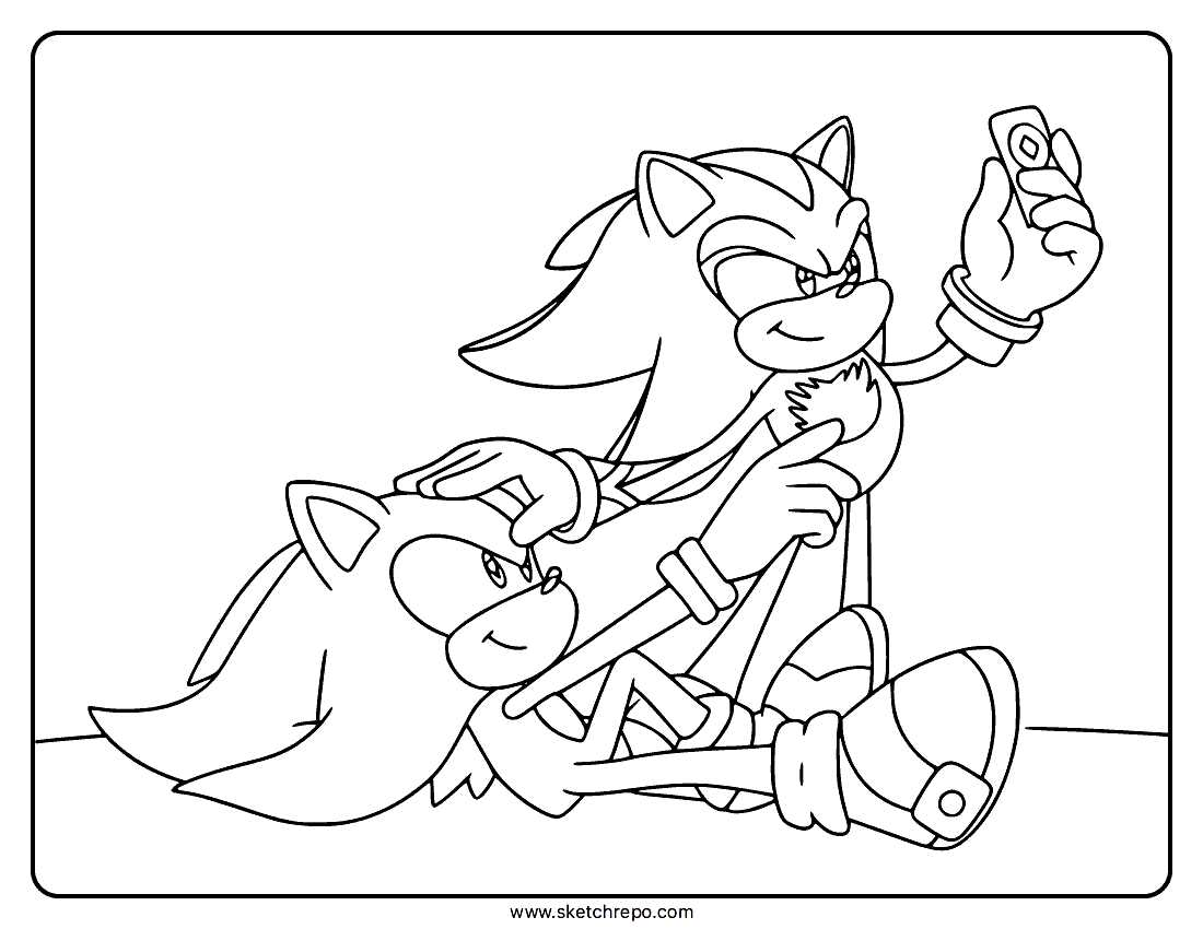shadow sonic printable