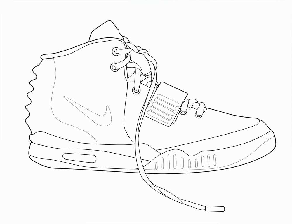 shoes coloring pages printable