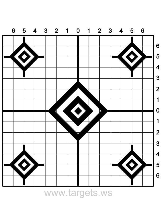 shooting range targets printable