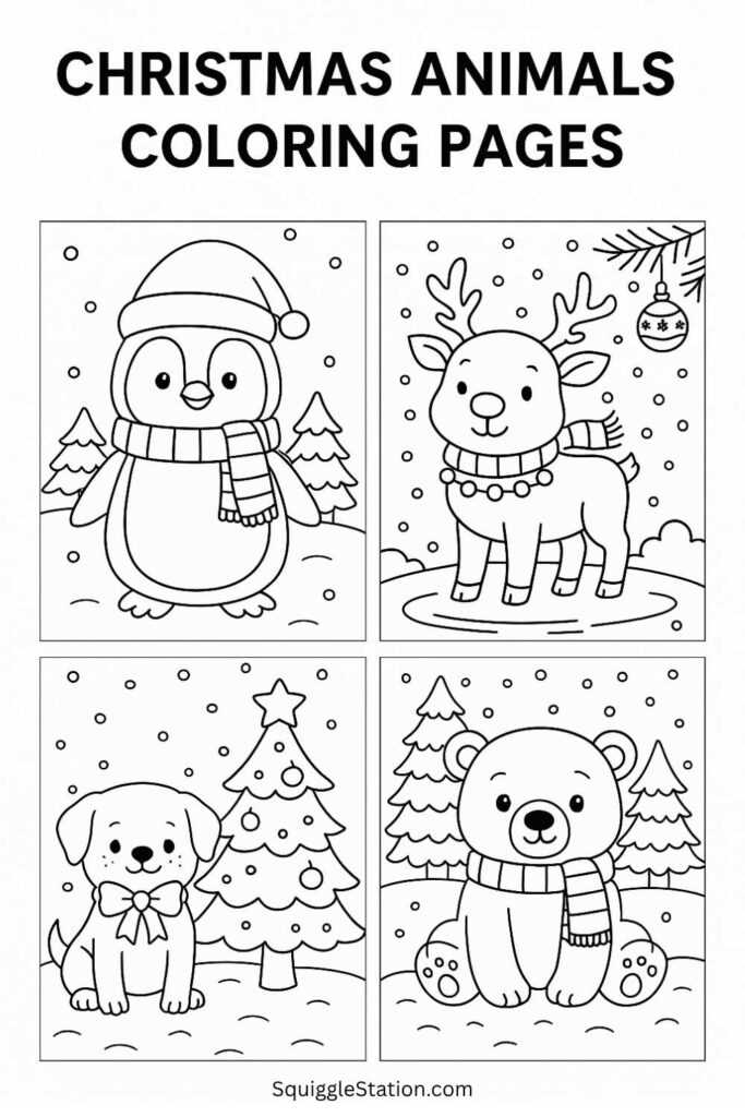 free printable animal coloring pages for kids