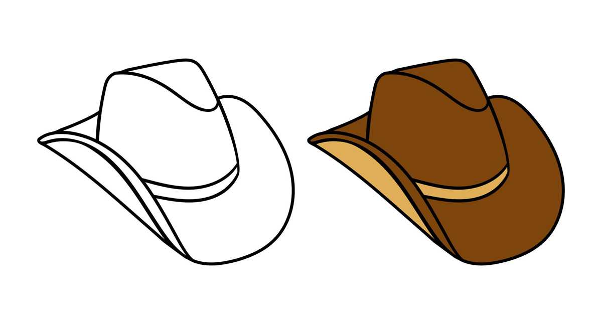 printable cowboy hat template