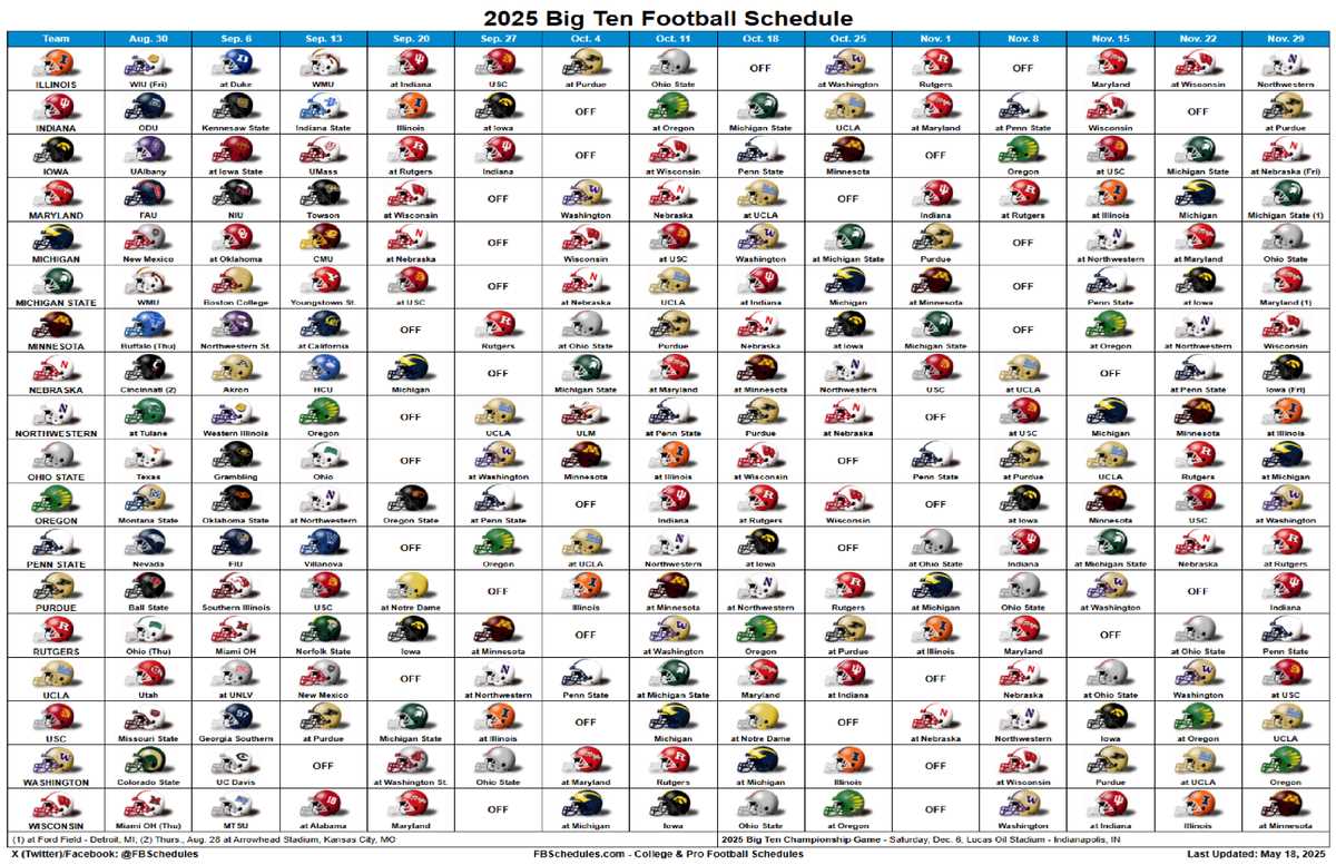 osu printable football schedule