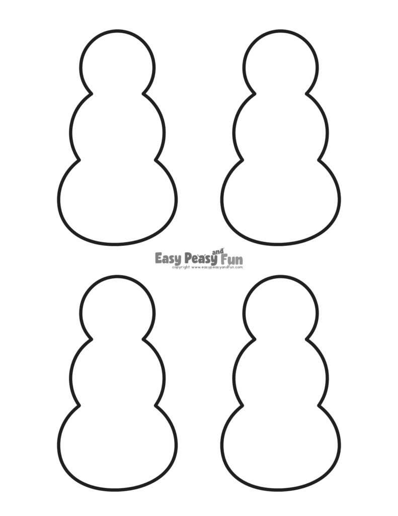 snowman patterns free printable