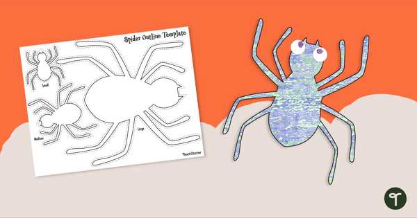 spider templates free printables